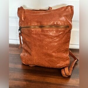 Margot Genuine Leather backp purse